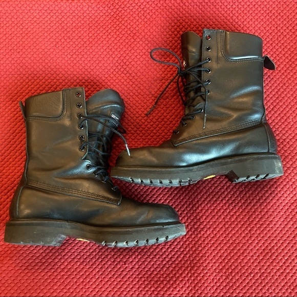 STC Sz 8EE Made In the USA Unisex Vibram Gore-Tex Lining Work Boots - Picture 15 of 15